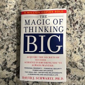 The Magic of thinking big book